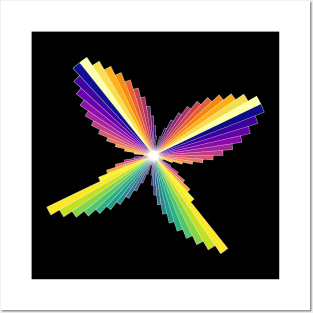 Aurora Butterfly | Flying Wings Bar Charts Black Posters and Art